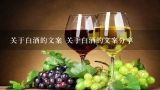 关于白酒的文案 关于白酒的文案分享,有关酒的优秀创意文案