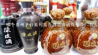 哪个贵州茅台系列酱香酒品牌值得推荐？有人知道吗？