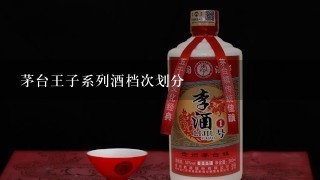 茅台王子系列酒档次划分