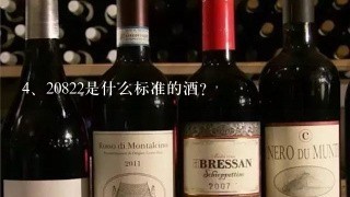 20822是什么标准的酒？