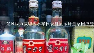 东风程力威牌洒水车仪表盘显示计量泵回液管堵塞是哪里问题