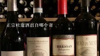 正宗杜康酒出自哪个省