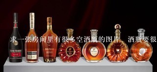 求一张房间里有很多空酒瓶的图片、酒瓶要很乱一点的