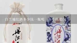 白兰地红酒多少钱一瓶呢 – 手机爱问