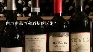 白酒中基酒和酒基的区别？