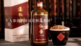 干人参泡酒好还是鲜人参好