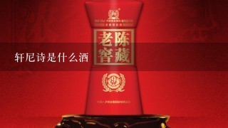 轩尼诗是什么酒