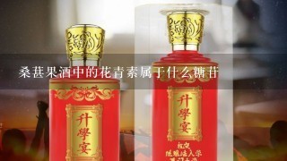 桑葚果酒中的花青素属于什么糖苷