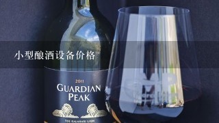 小型酿酒设备价格